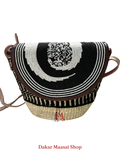 Sacoche Raffia Nyx (small)