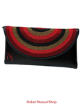 Pochette Avec Bandouliére Verte Rouge