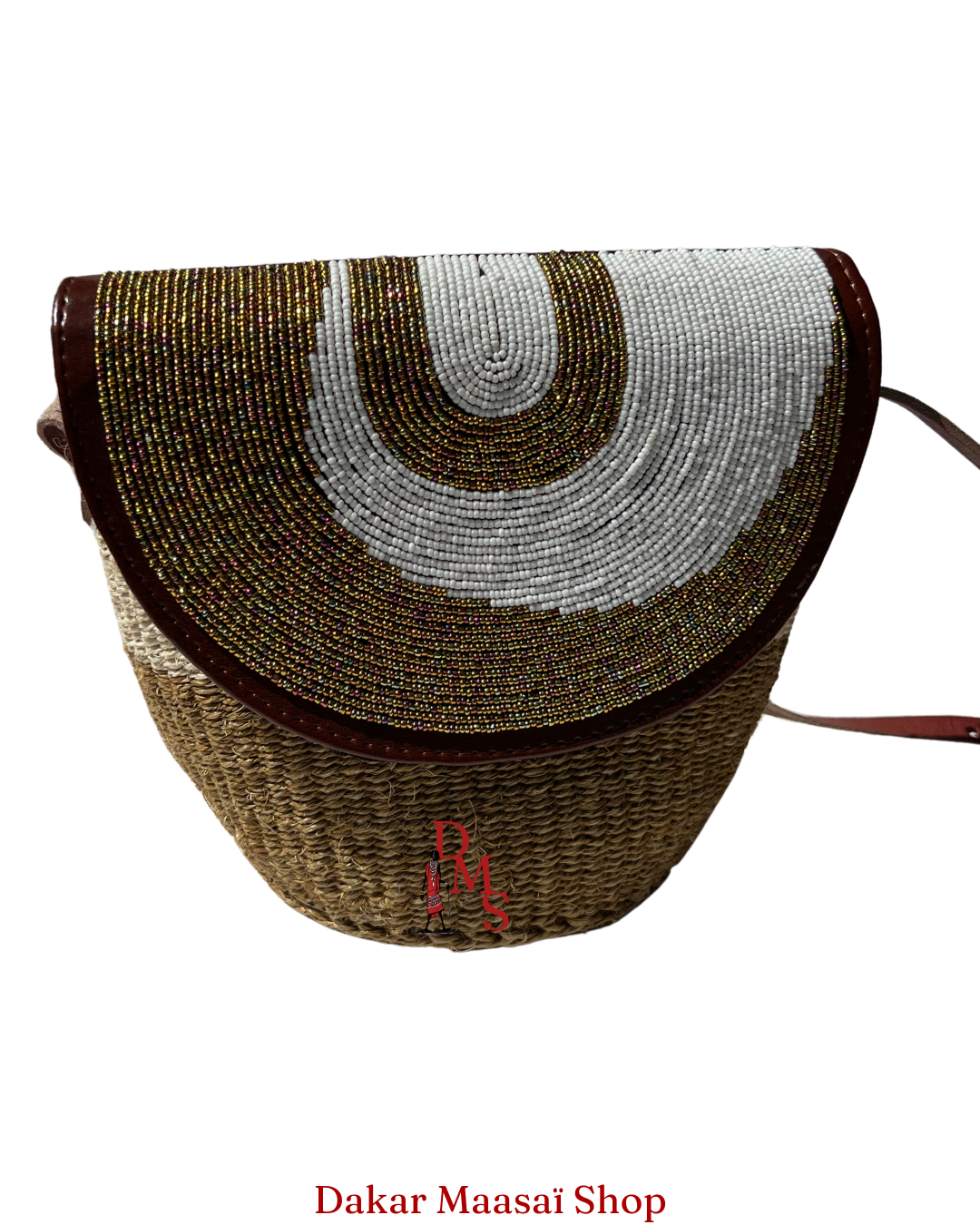 Sacoche Raffia Lune (small)